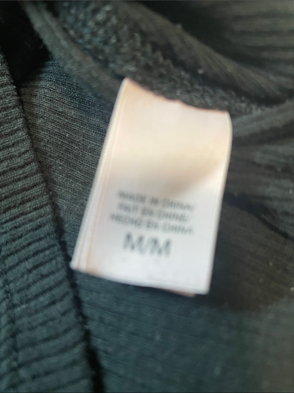 Victoria's Secret Black Long-Sleeve Sleep Henley Medium - Picture 5 of 14